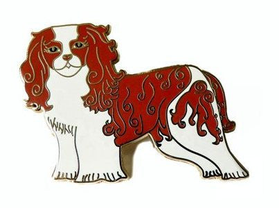 Cavalier Pin Brooch - Kate Garey