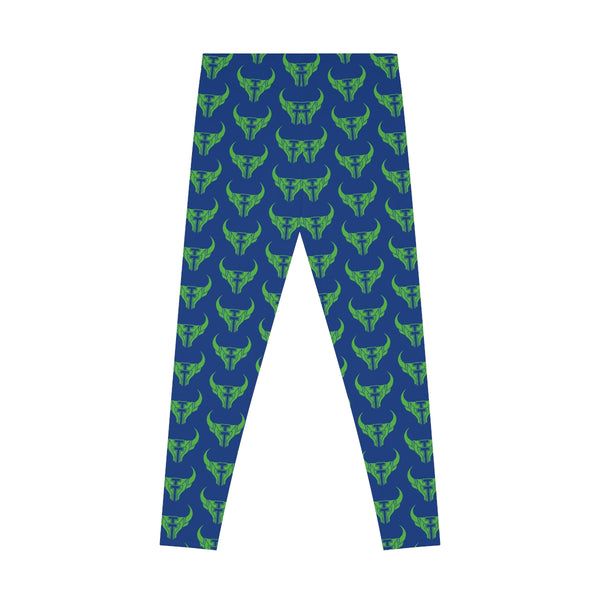 TT Cyber Stretchy Leggings Blue