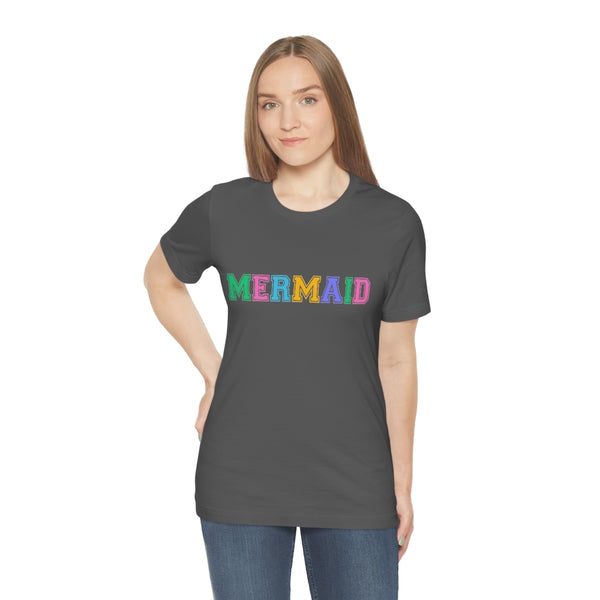 Varsity Mermaid Jersey Short Sleeve Tee