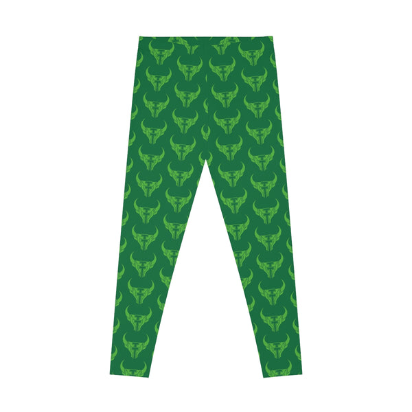 TT Cyber Stretchy Leggings Green