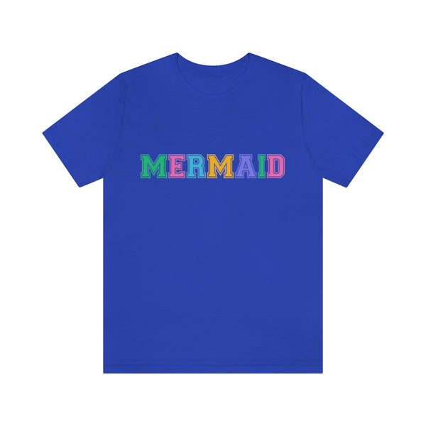Varsity Mermaid Jersey Short Sleeve Tee