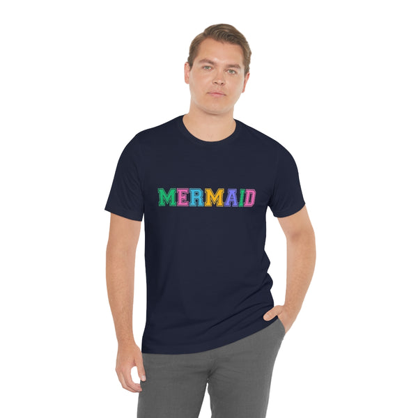 Varsity Mermaid Jersey Short Sleeve Tee