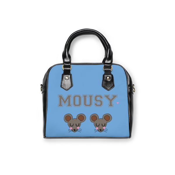 Varsity MOUSY Shoulder Handbag