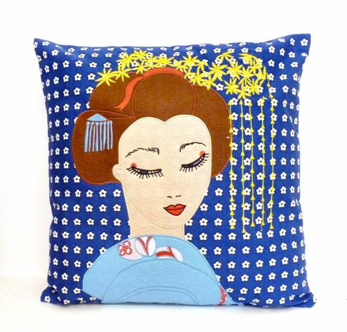 Geisha Cushion Cover - Kate Garey