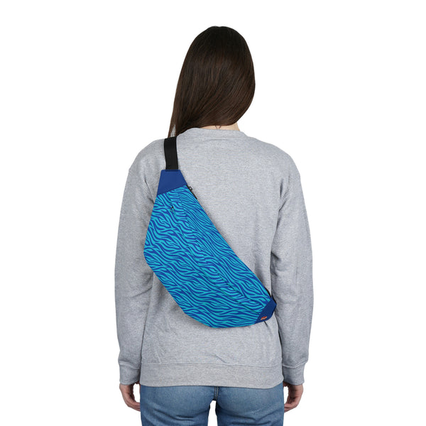 Blue Tiger Avatar Large Bum Bag