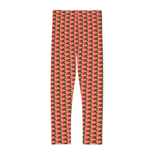 Christmas Holly Kids Leggings