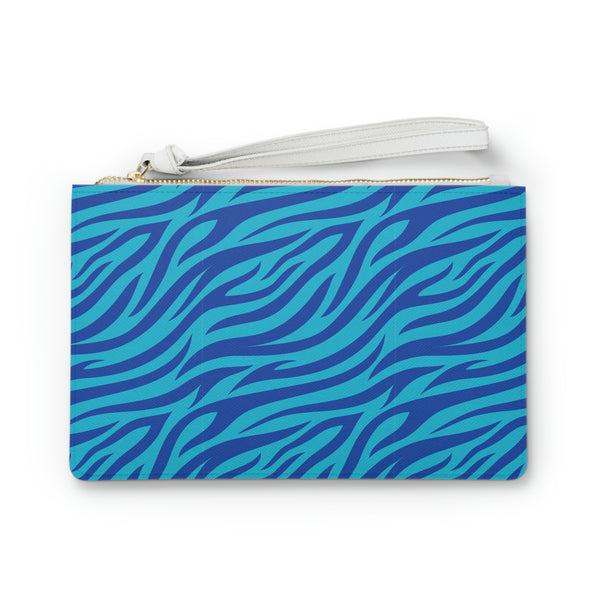Blue Tiger Avatar Clutch Bag