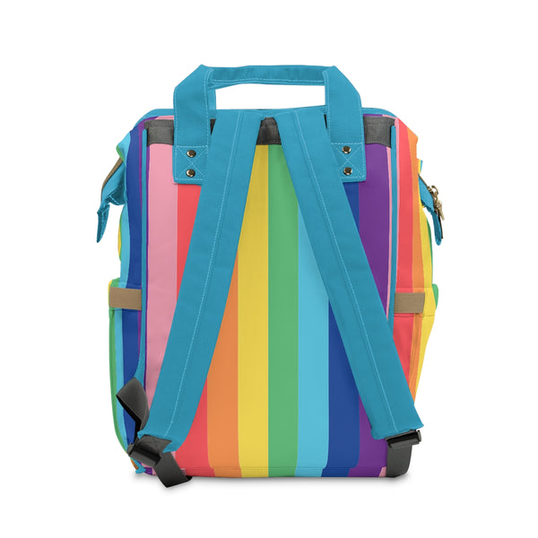 Rainbow Chunk Diaper Backpack 2