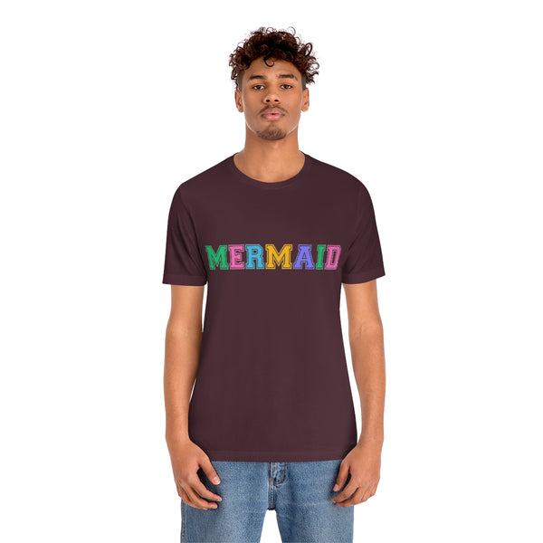 Varsity Mermaid Jersey Short Sleeve Tee