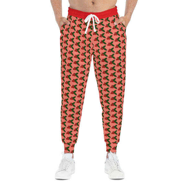 Christmas Holly Joggers