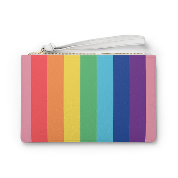 Rainbow Chunk Clutch Bag