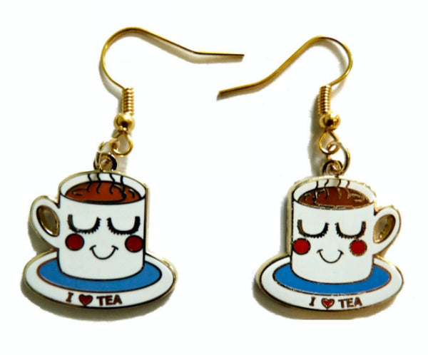 Tea Cup Earrings - Kate Garey