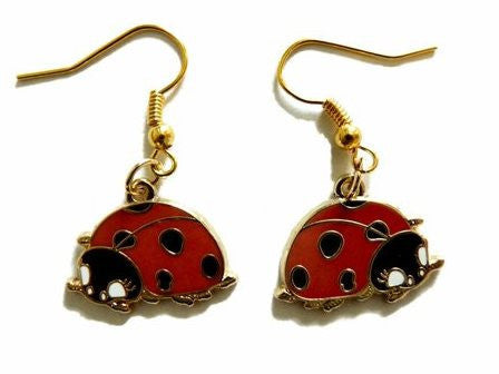 Ladybird Earrings - Kate Garey