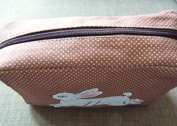 White Rabbit Cosmetic Bag - Kate Garey