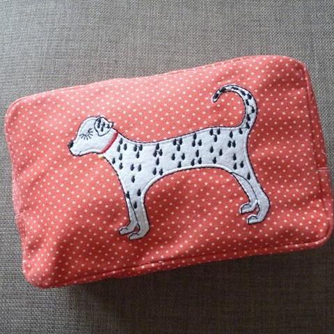Dalmatian Cosmetic Bag - Kate Garey