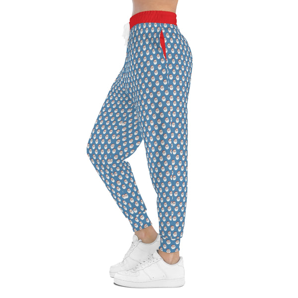 Santa Christmas Athletic Joggers