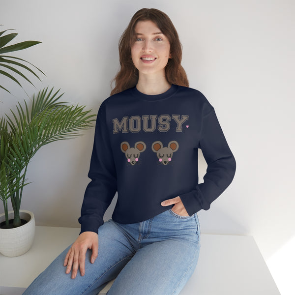 Varsity MOUSY Crewneck Sweatshirt