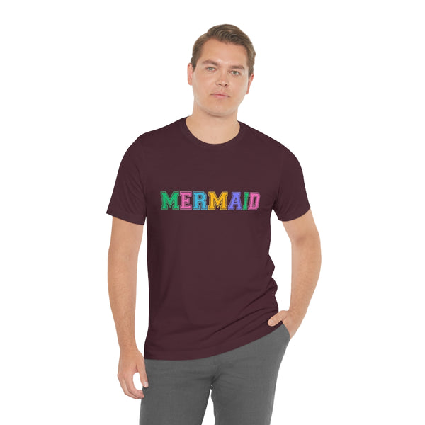 Varsity Mermaid Jersey Short Sleeve Tee