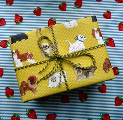 Little Dogs Gift Paper - Kate Garey
