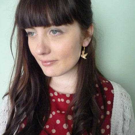 Barn Owl Earrings - Kate Garey