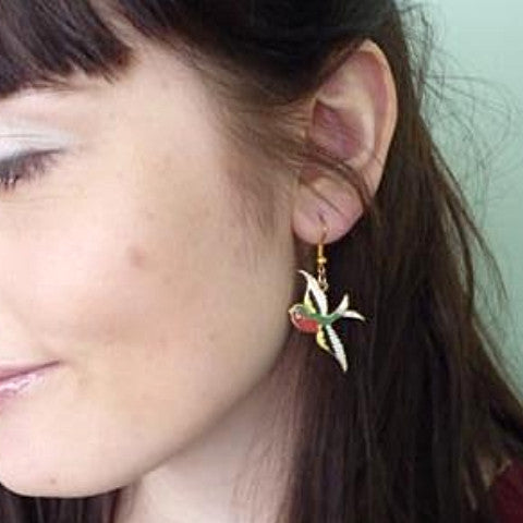 Swallow Earrings - Kate Garey