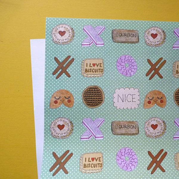 Biscuits Gift Paper - Kate Garey