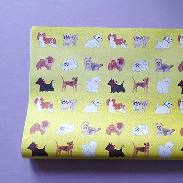 Little Dogs Gift Paper - Kate Garey