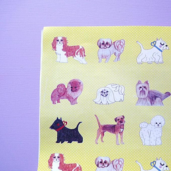 Little Dogs Gift Paper - Kate Garey