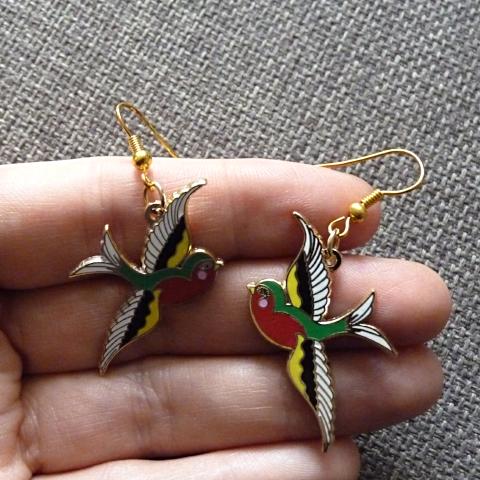 Swallow Earrings - Kate Garey