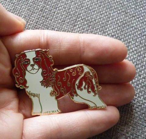 Cavalier Pin Brooch - Kate Garey