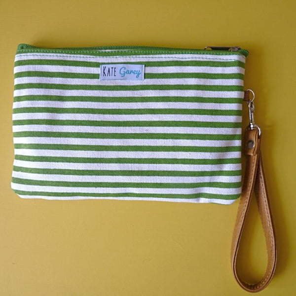 Wise Monkeys Cosmetic Pouch / Clutch - Kate Garey