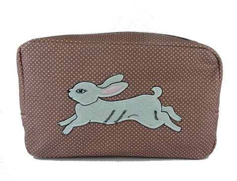 White Rabbit Cosmetic Bag - Kate Garey