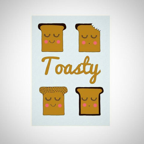 Toasty A4 Print - Kate Garey