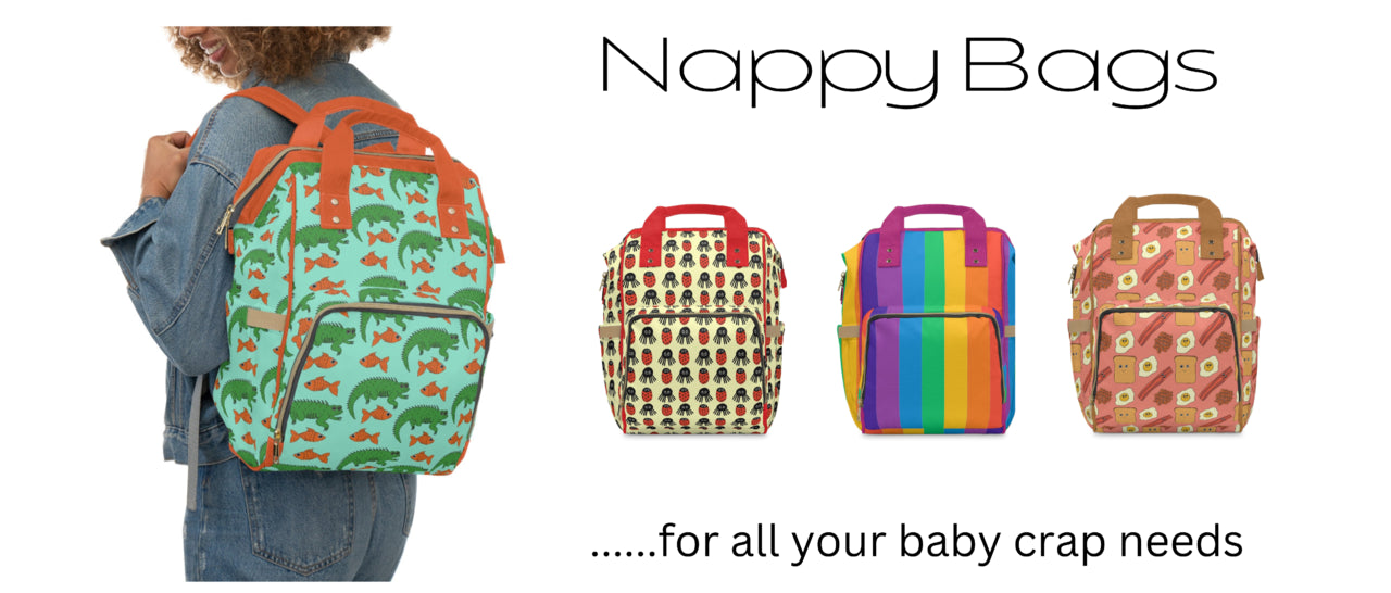 Baby bags, diaper backpack,  nappy bags, changing bags